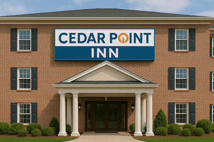 Exterior of Cedar Point Inn Exterior of Cedar Point Inn