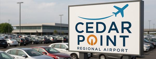 Cedar Point Regional Airport Parking Lot Cedar Point Regional Airport Parking Lot