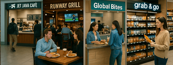 Restaurants and cafes at Cedar Point Regional Airport Restaurants and cafes at Cedar Point Regional Airport